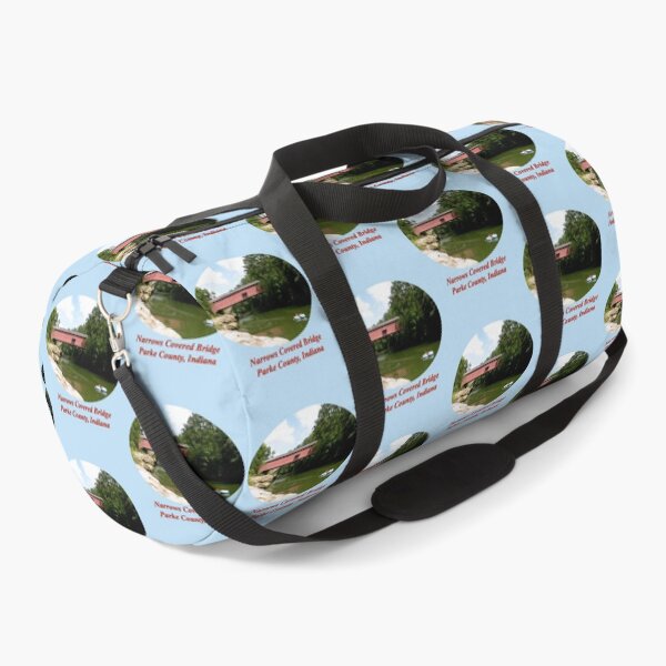Item preview, Narrows Covered Bridge in Indiana designed and sold by gotucoveredart.