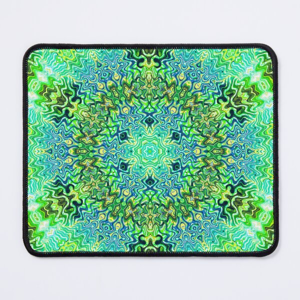 Item preview, Hippie Vibes Abstract Kaleidoscope Radial Symmetry Pattern Boho Aesthetic Art 5 of 12 designed and sold by Beachy.