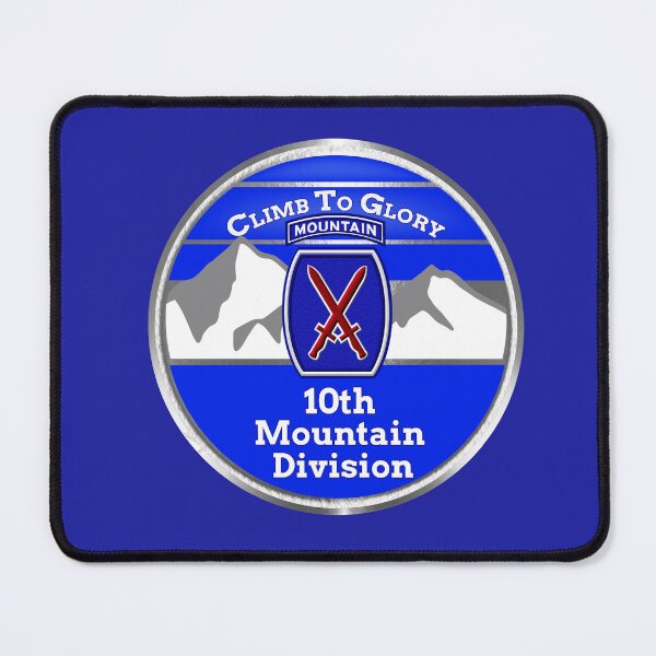 Item preview, 10th Mountain Division “Climb To Glory” designed and sold by SoldierAlways.