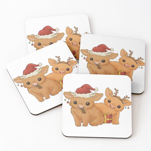 Item preview, Christmas Cows designed and sold by TimeSkiff.