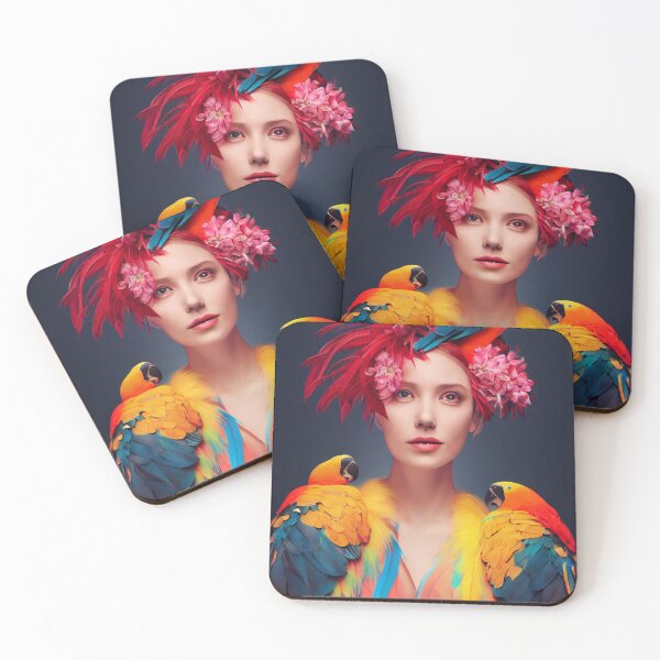 Item preview, A Bird-Friendly Way To Wear Feathers designed and sold by MarkColeImaging.