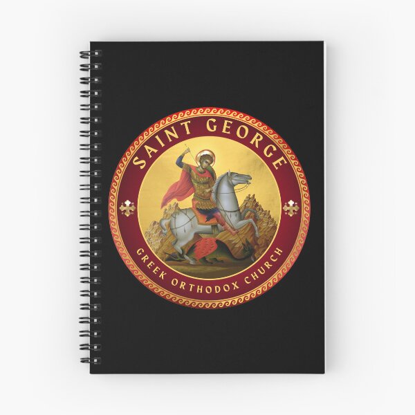 Item preview, Saint George Greek Orthodox Church Icon Style designed and sold by Yiorgos Designs.