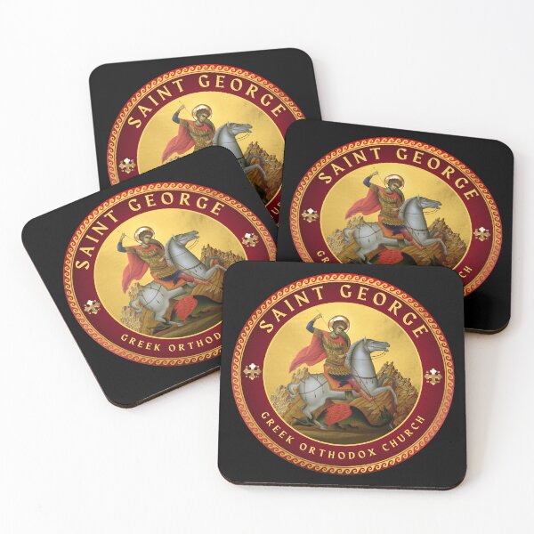 Item preview, Saint George Greek Orthodox Church Icon Style designed and sold by Yiorgos Designs.