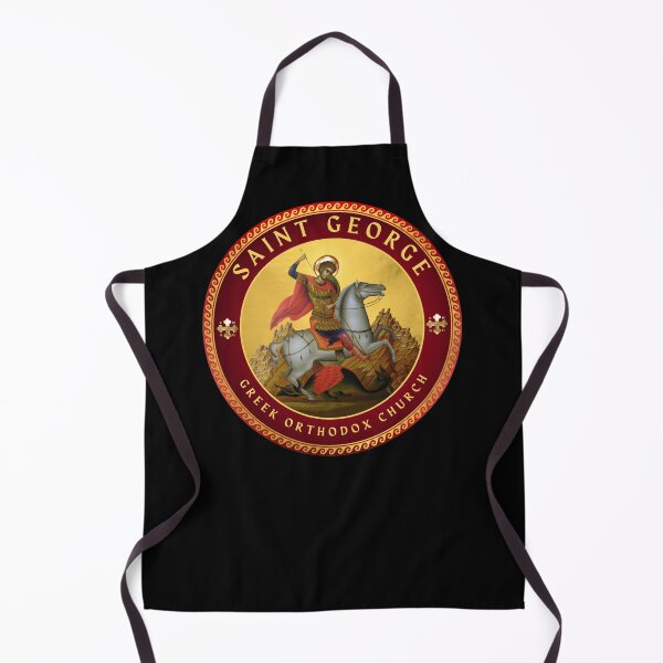 Item preview, Saint George Greek Orthodox Church Icon Style designed and sold by Yiorgos Designs.