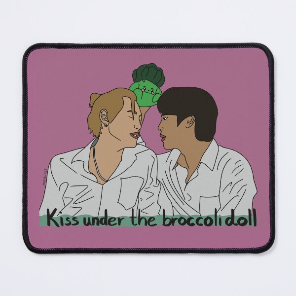 Item preview, kiss under the broccoli doll -  between us bounprem designed and sold by premslays.