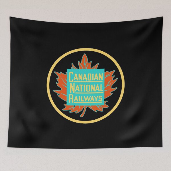 Item preview, Yellow Light Blue CNRail Red Maple designed and sold by escott51.