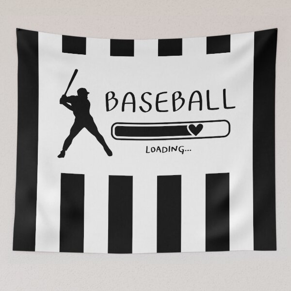 Item preview, Black and white vertical striped top, Baseball Loading designed and sold by MokonoKokoro.