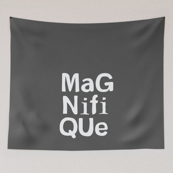 Item preview, Magnifique, Gorgeous, Beautiful sign designed and sold by Monikatees.