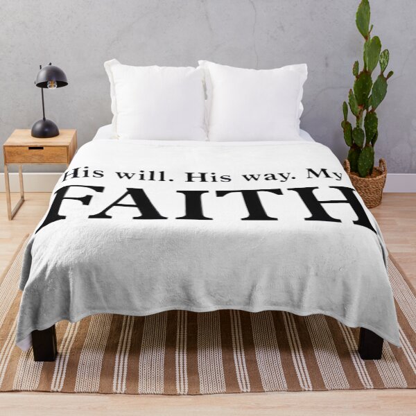 Item preview, His Will His Way My Faith designed and sold by Rowena Jones.