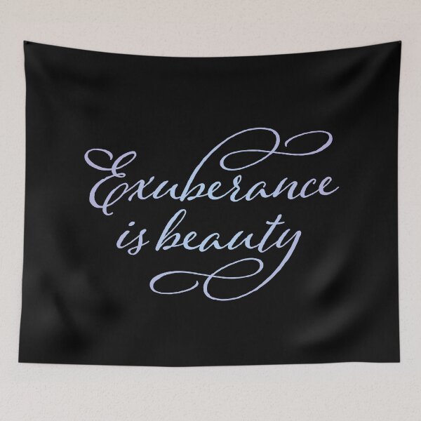 Item preview, Exuberance is beauty v.1 designed and sold by x1brett.