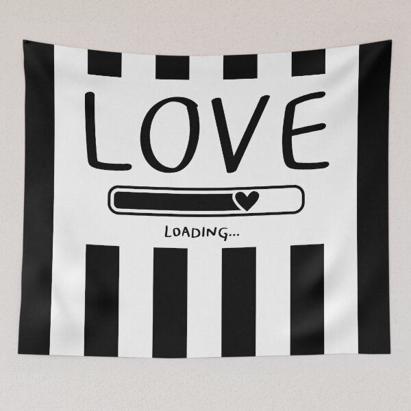 Item preview, Black and white vertical striped top, Love Loading designed and sold by MokonoKokoro.
