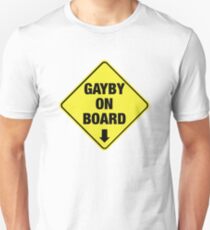 GAYBY ON BOARD clothing Unisex T-Shirt