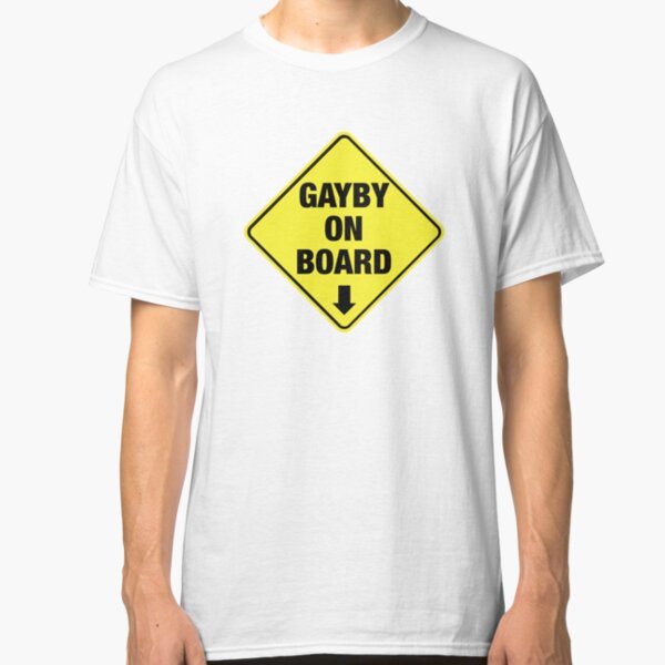 GAYBY ON BOARD clothing Classic T-Shirt