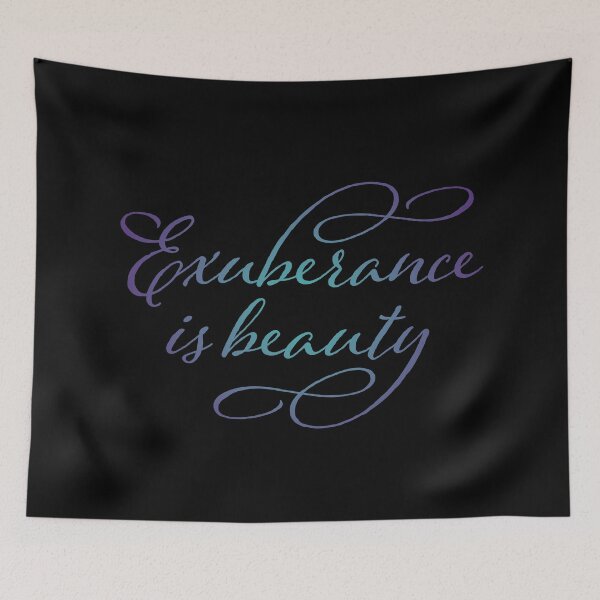 Item preview, Exuberance is beauty v.2 designed and sold by x1brett.