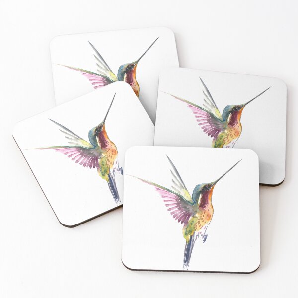 Item preview, Hummingbird, Minimalist Flying Hummngbird wall decor designed and sold by surenart.
