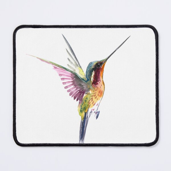 Item preview, Hummingbird, Minimalist Flying Hummngbird wall decor designed and sold by surenart.