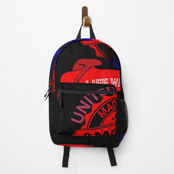 Item preview, Two words made in America Red logo art designed and sold by Fit On.