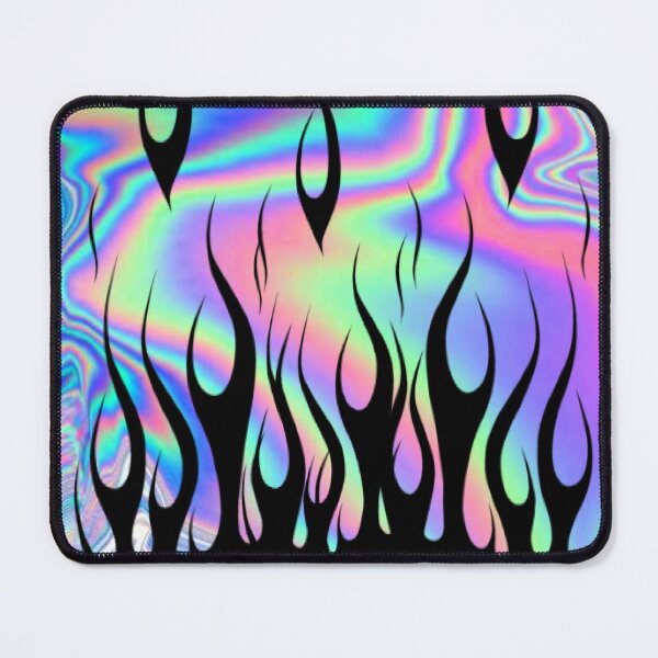 Item preview, holographic black flames designed and sold by jeiddesigns.