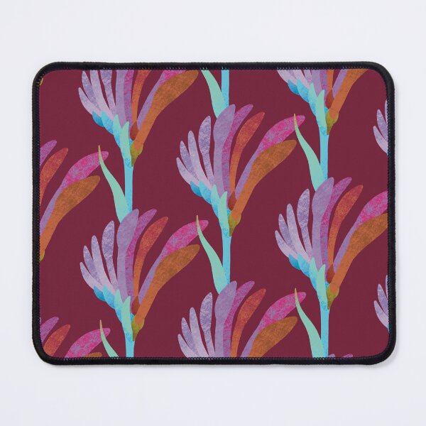 Item preview, Australian Native Colourful Kangaroo Paw Flower Pattern designed and sold by BloomJoyStudio.