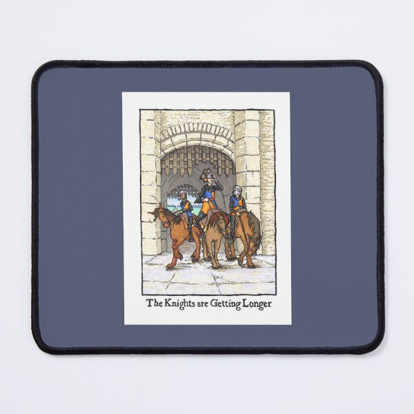Item preview, The Knights are Getting Longer - Medieval humour designed and sold by MNoblestudio.