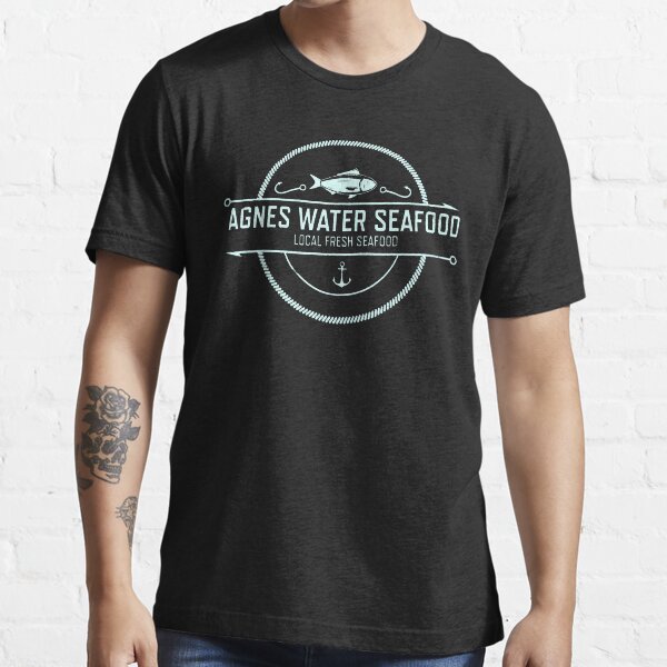 "AGNES WATER SEAFOOD LOCAL FRESH SEAFOOD" Tshirt for Sale by ZXSEAVBNM
