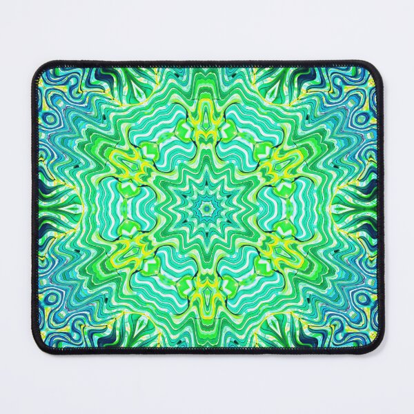 Item preview, Hippie Vibes Abstract Kaleidoscope Radial Symmetry Pattern Boho Aesthetic Art 7 of 12 designed and sold by Beachy.