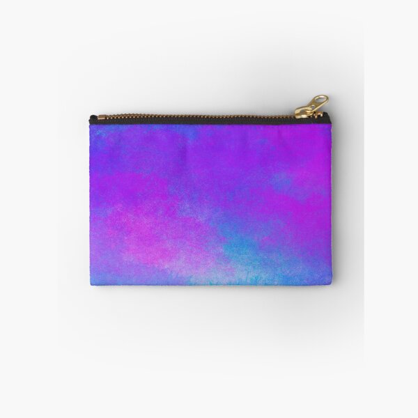Item preview, Neon Teal Blue Purple Cloudy Day designed and sold by awsomepatterns.