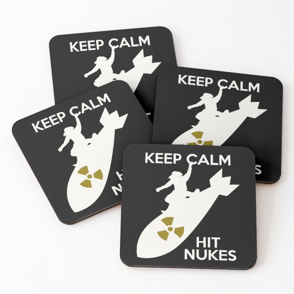 Item preview, Keep calm and hit nuke  designed and sold by yococo.