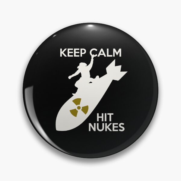 Item preview, Keep calm and hit nuke  designed and sold by yococo.
