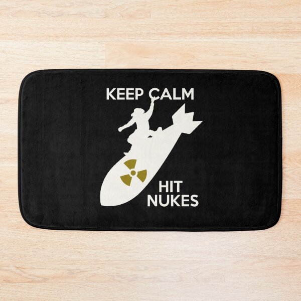 Item preview, Keep calm and hit nuke  designed and sold by yococo.
