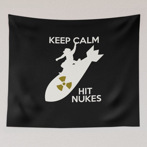 Item preview, Keep calm and hit nuke  designed and sold by yococo.