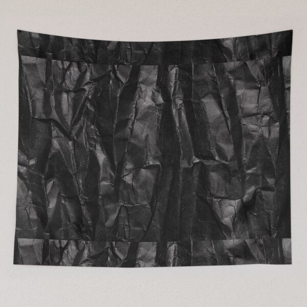 Item preview, Black Wrinkled Paper designed and sold by WilliamsonMedia.