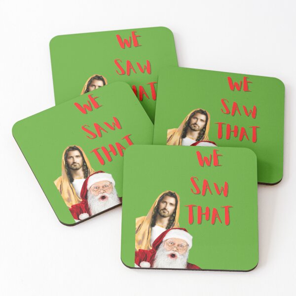 Item preview, We Saw That, Jesus Christ, Santa Claus, Christmas, Willow Days designed and sold by avit1.