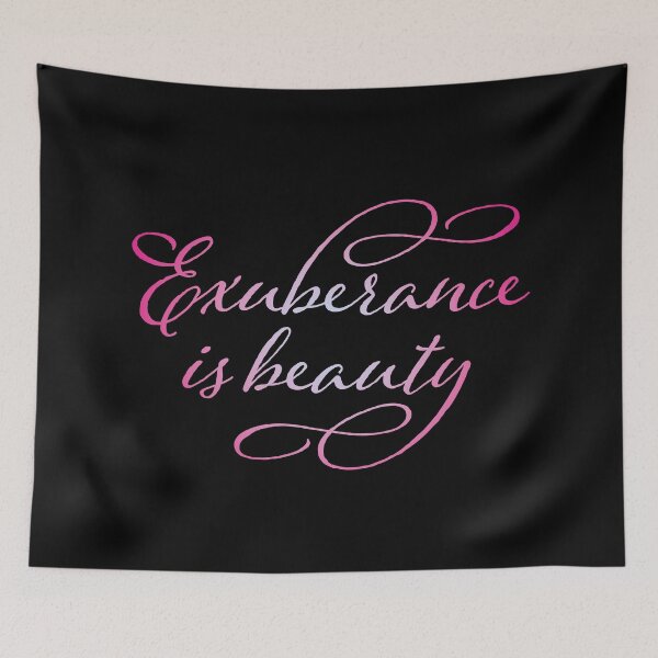 Item preview, Exuberance is beauty v.5 designed and sold by x1brett.