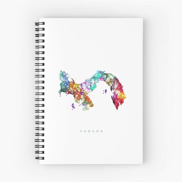 Item preview, Panama Map Watercolor Painting designed and sold by InkistPrints.