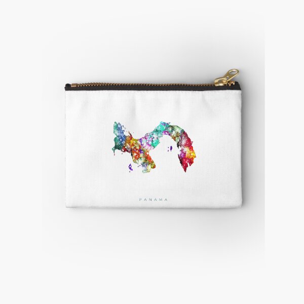 Item preview, Panama Map Watercolor Painting designed and sold by InkistPrints.