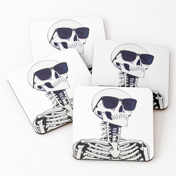 Item preview, Vintage Skull with Sunglasses designed and sold by BAYFAIRE.