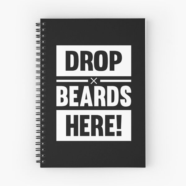 Item preview, Drop Beards Here, Funny Beard, Bearded, Bearded Man designed and sold by Tee Hub.