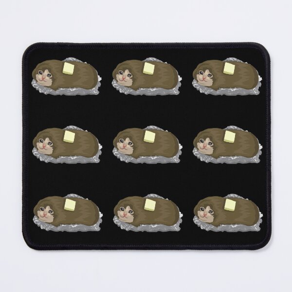 Item preview, Crying Potato Cat Meme, Cursed Cat Images designed and sold by printify.