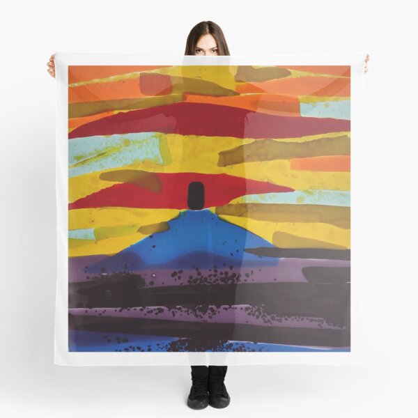 Item preview, Glastonbury Tor Sunset Glass Picture designed and sold by We Are The Four.