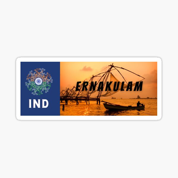 "Visit Ernakulam" Sticker for Sale by Jagensam Redbubble