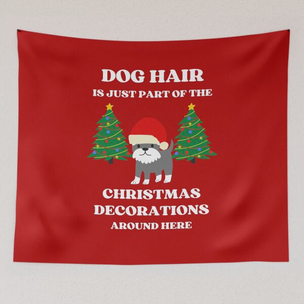 Aperçu de l'œuvre Les poils de chien font partie des décorations de Noël ici créée et vendue par McThingummy.