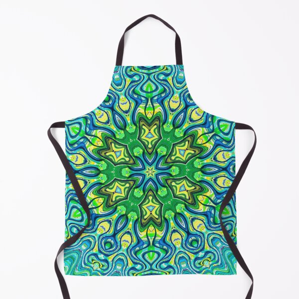 Item preview, Hippie Vibes Abstract Kaleidoscope Radial Symmetry Pattern Boho Aesthetic Art 8 of 12 designed and sold by Beachy.