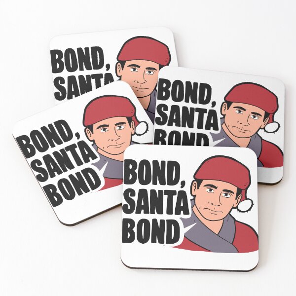 Item preview, SANTA BOND - Michael Scott shirts designed and sold by Shows We Love Gear.