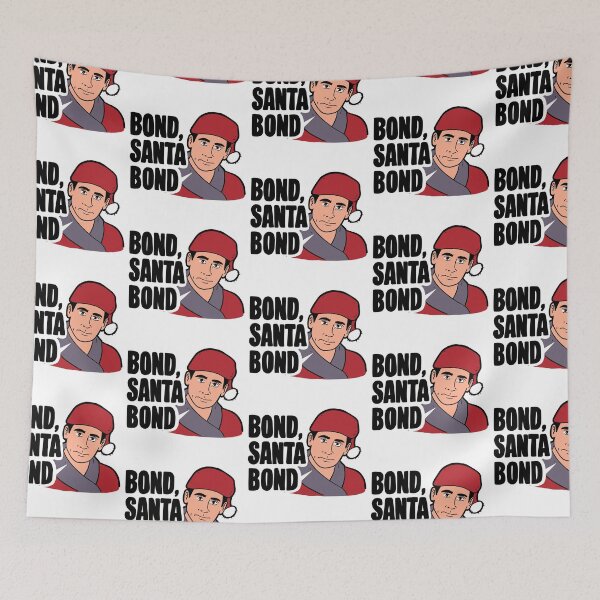 Item preview, SANTA BOND - Michael Scott shirts designed and sold by Shows We Love Gear.