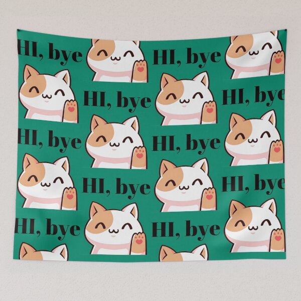 Item preview, hi, bye kitten  designed and sold by MYWMC.