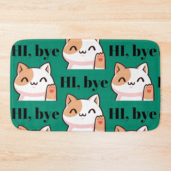 Item preview, hi, bye kitten  designed and sold by MYWMC.
