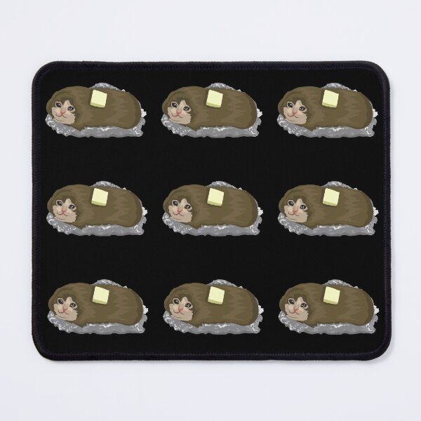 Item preview, Crying Potato Cat Meme, Cursed Cat Images designed and sold by printify.