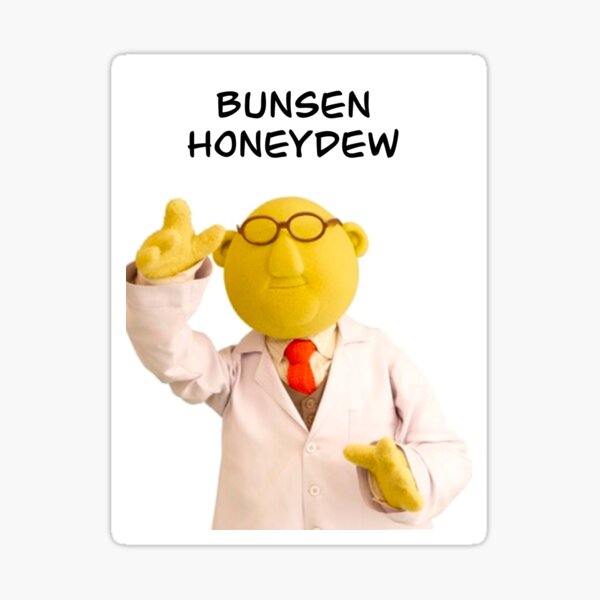 Vista previa del artículo con la obra « Muppet de melón de Bunsen», diseñado y vendido por nickclarkeart.