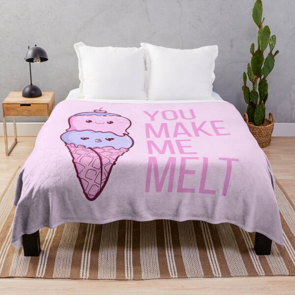 Item preview, You make me melt, Doodle ice cream illustration designed and sold by boozkova-vorona.